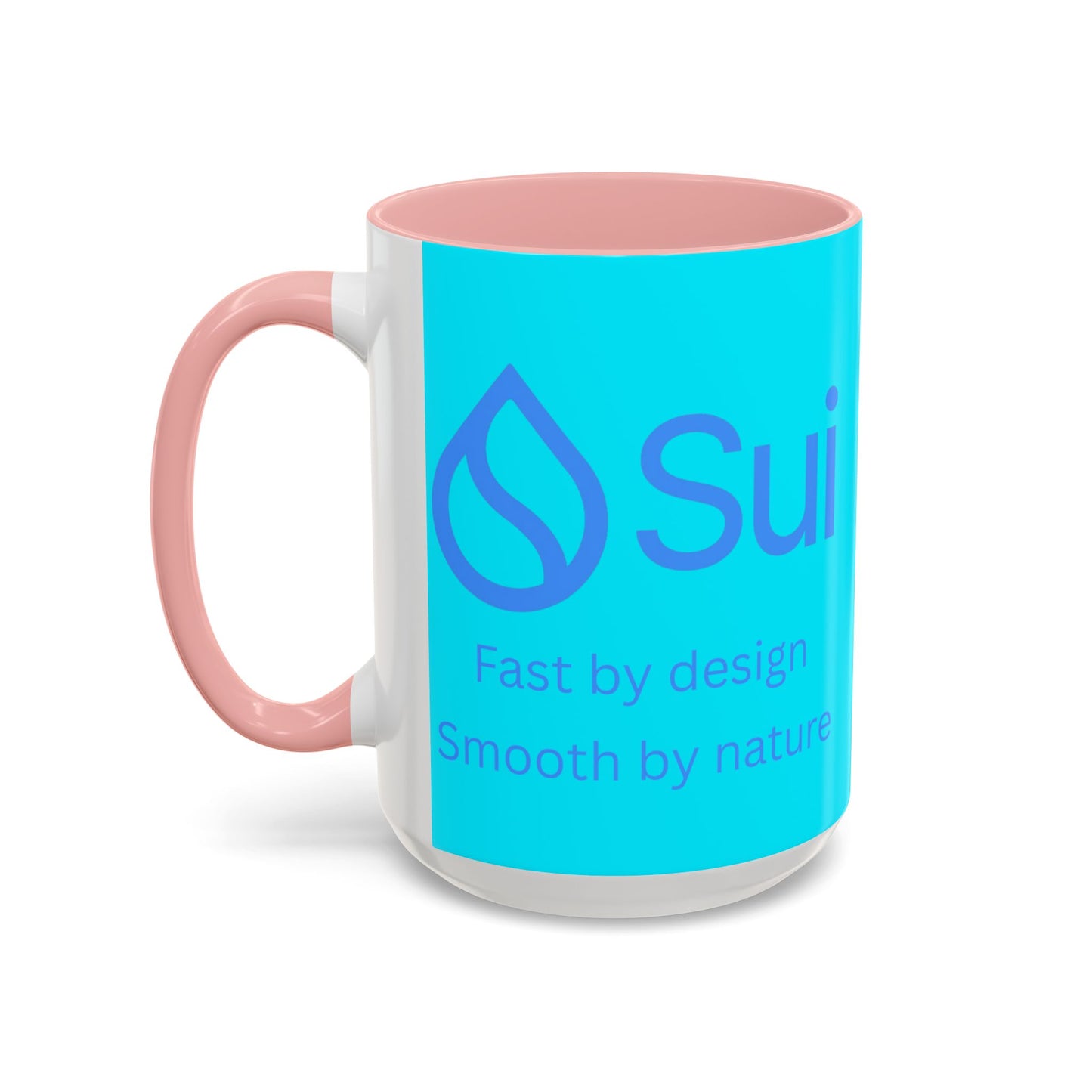 SUI Light Blue Accent Mug by cypherpunkgear.com