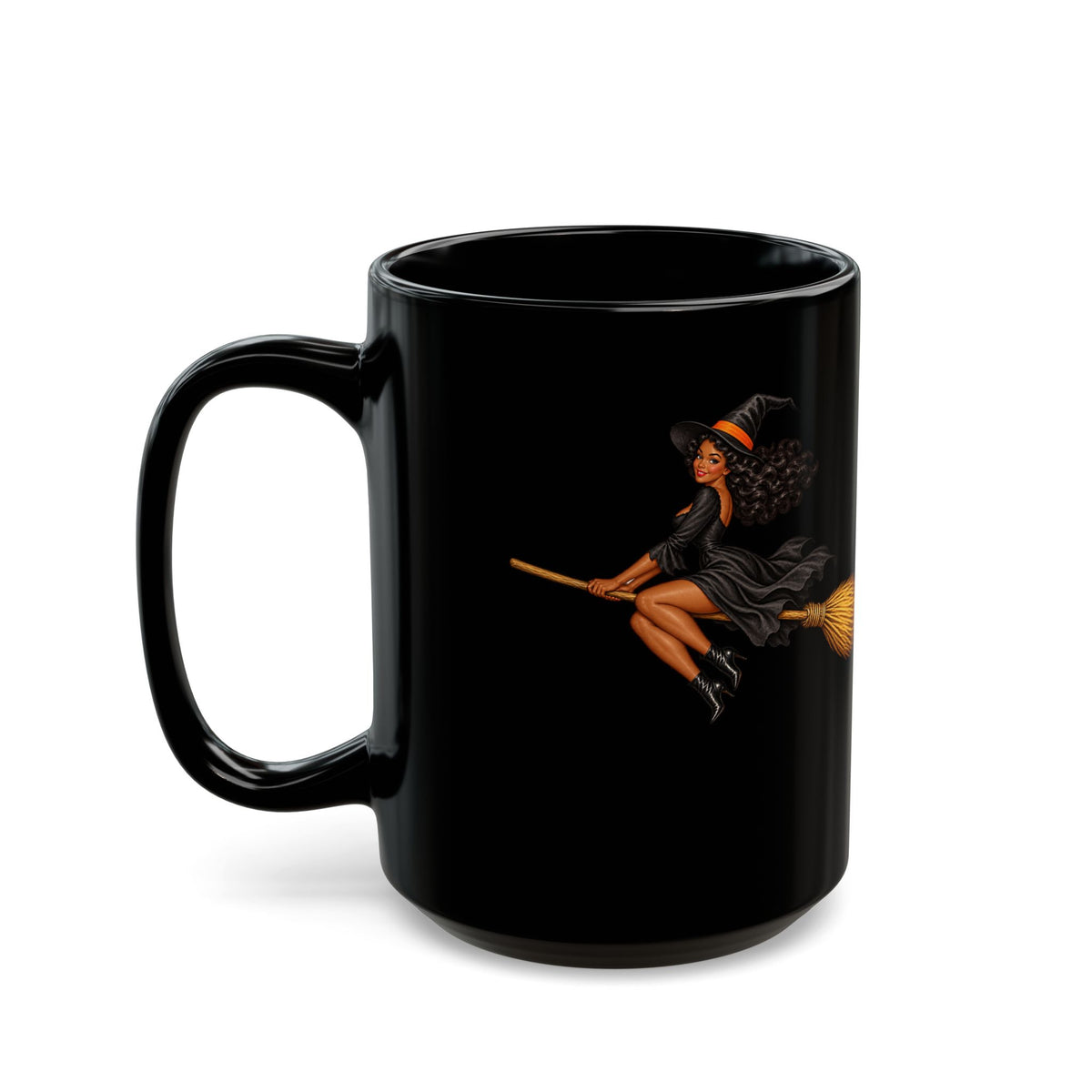 Velvet Vex Black Mug by CreepyCrafts.boo