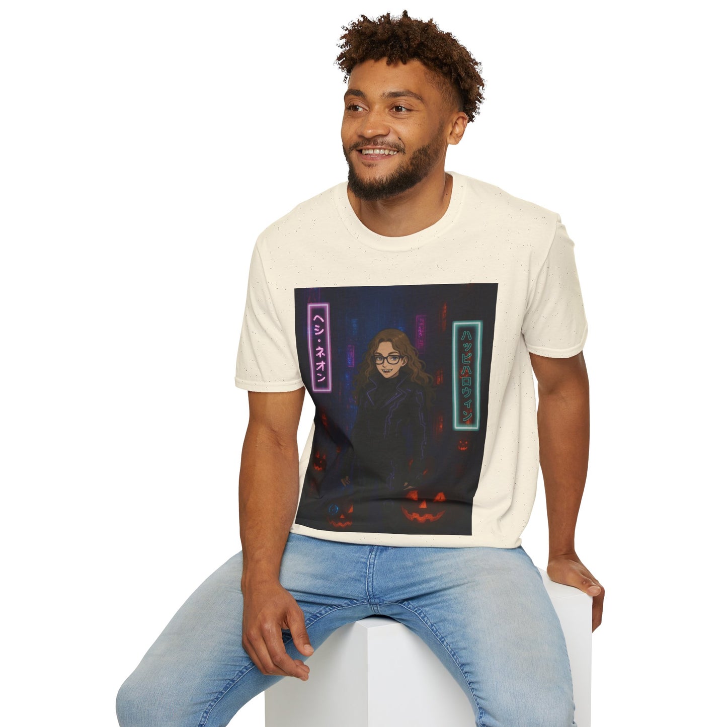 Hethyr Neon Light colors Unisex T-Shirt by CreepyCrafts.boo