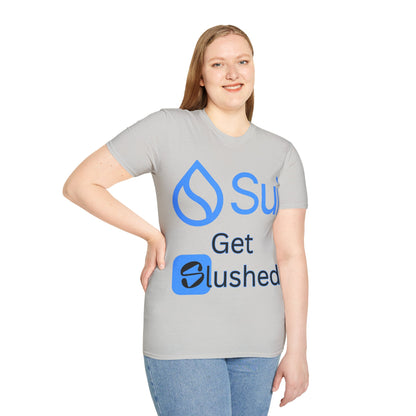 Sui: Get Slushed Light colors Unisex T-Shirt by cypherpunkgear.com
