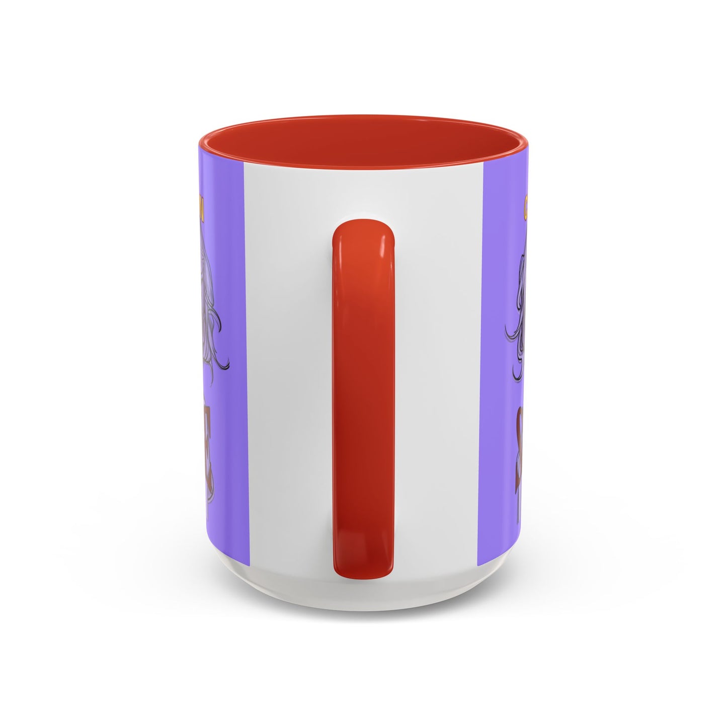 Caution, Savage Light Purple Accent Mug by cypherpunkgear.com
