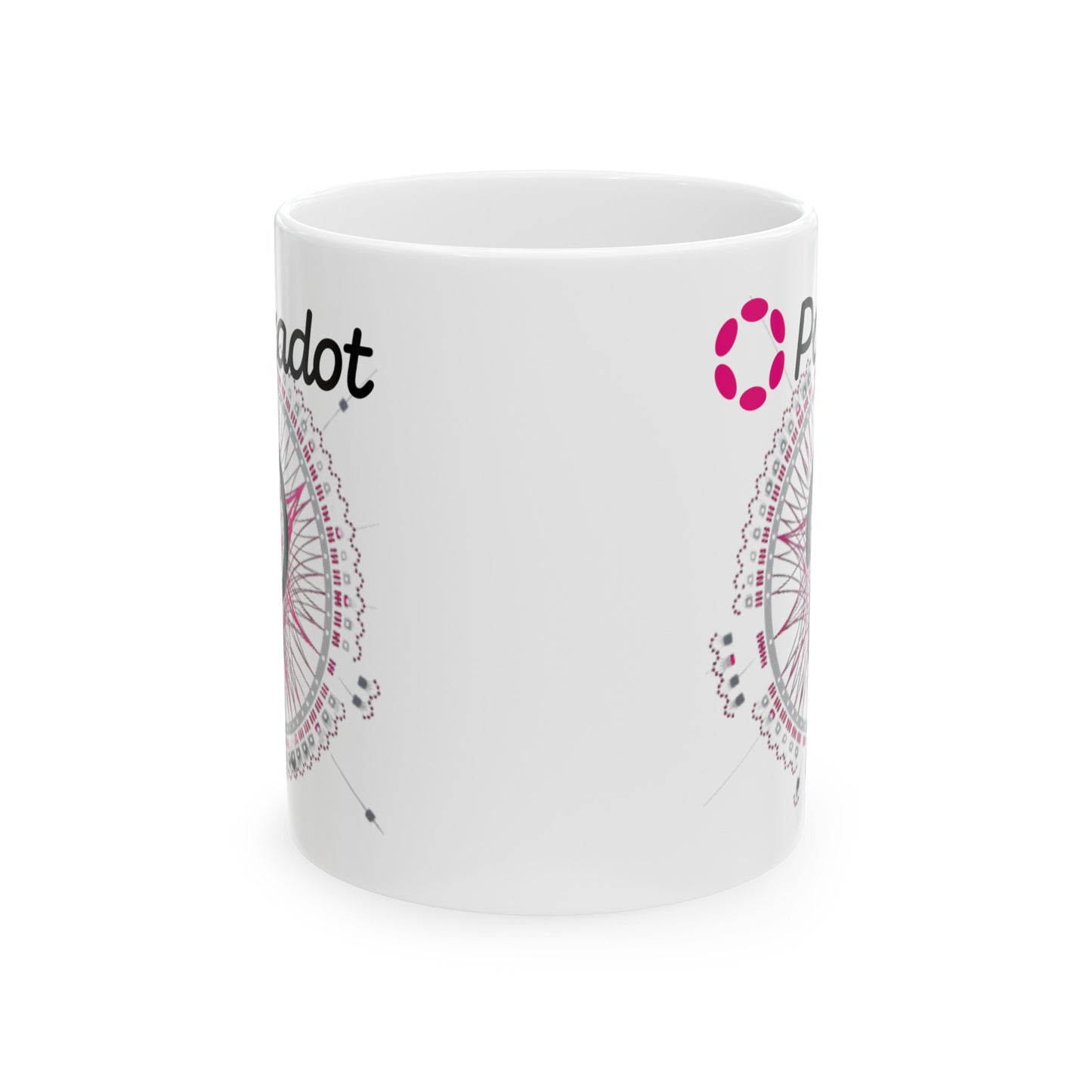 Polkadot (DOT) White Mug by cypherpunkgear