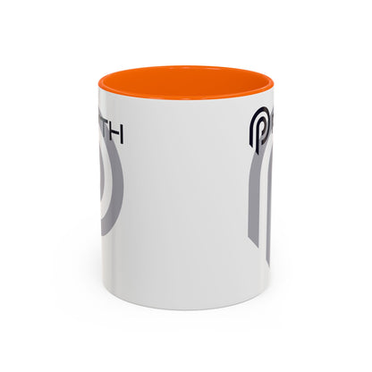 Pyth (PYTH) Accent Mug by cypherpunkgear.com