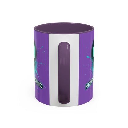 HYPE Drip Light Purple Accent Mug by cypherpunkgear.com