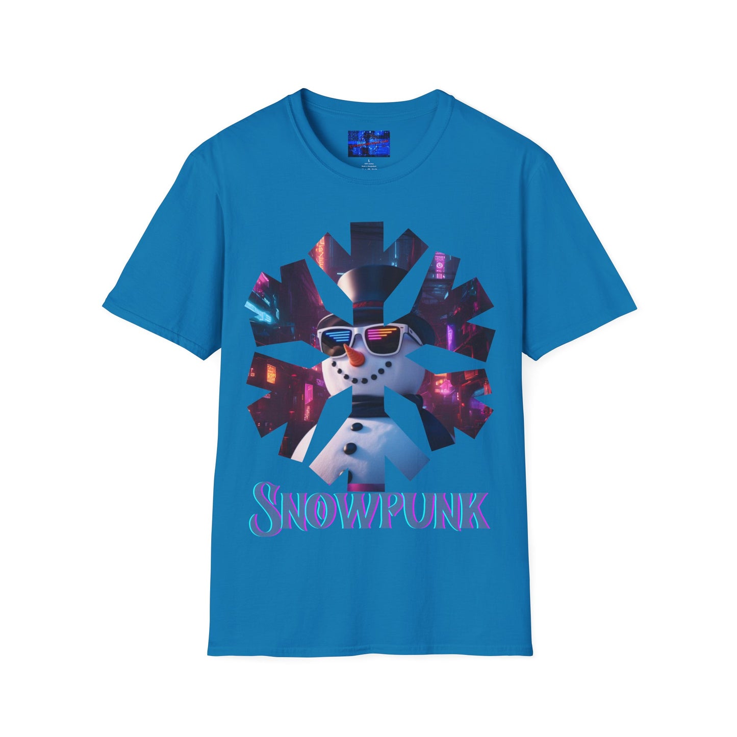 Snowpunk Dark colors Unisex T-Shirt by cypherpunkgear.com