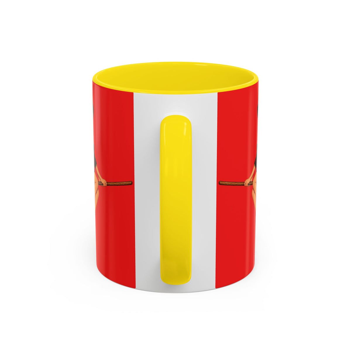 Hazel Hex Red Accent Mug by CreepyCrafts.boo