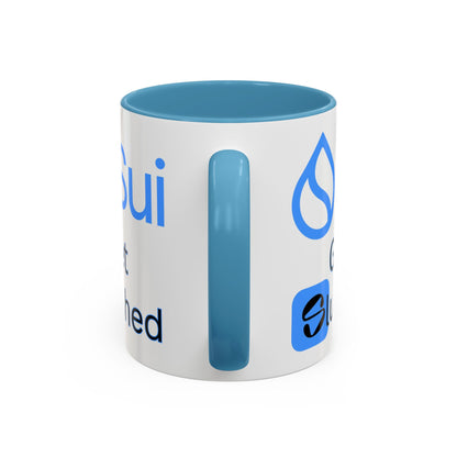 Sui: Get Slushed White Accent Mug by cypherpunkgear.com