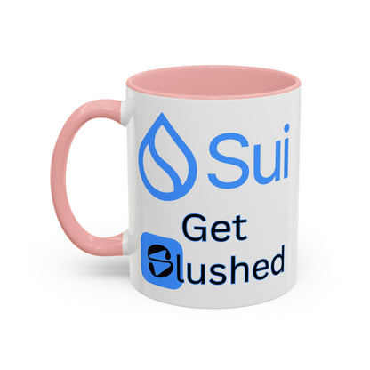 Sui: Get Slushed White Accent Mug by cypherpunkgear.com
