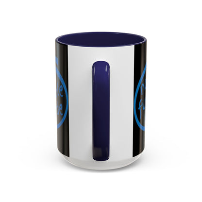 Non-Fungible Inside Black Accent Mug by cypherpunkgear.com