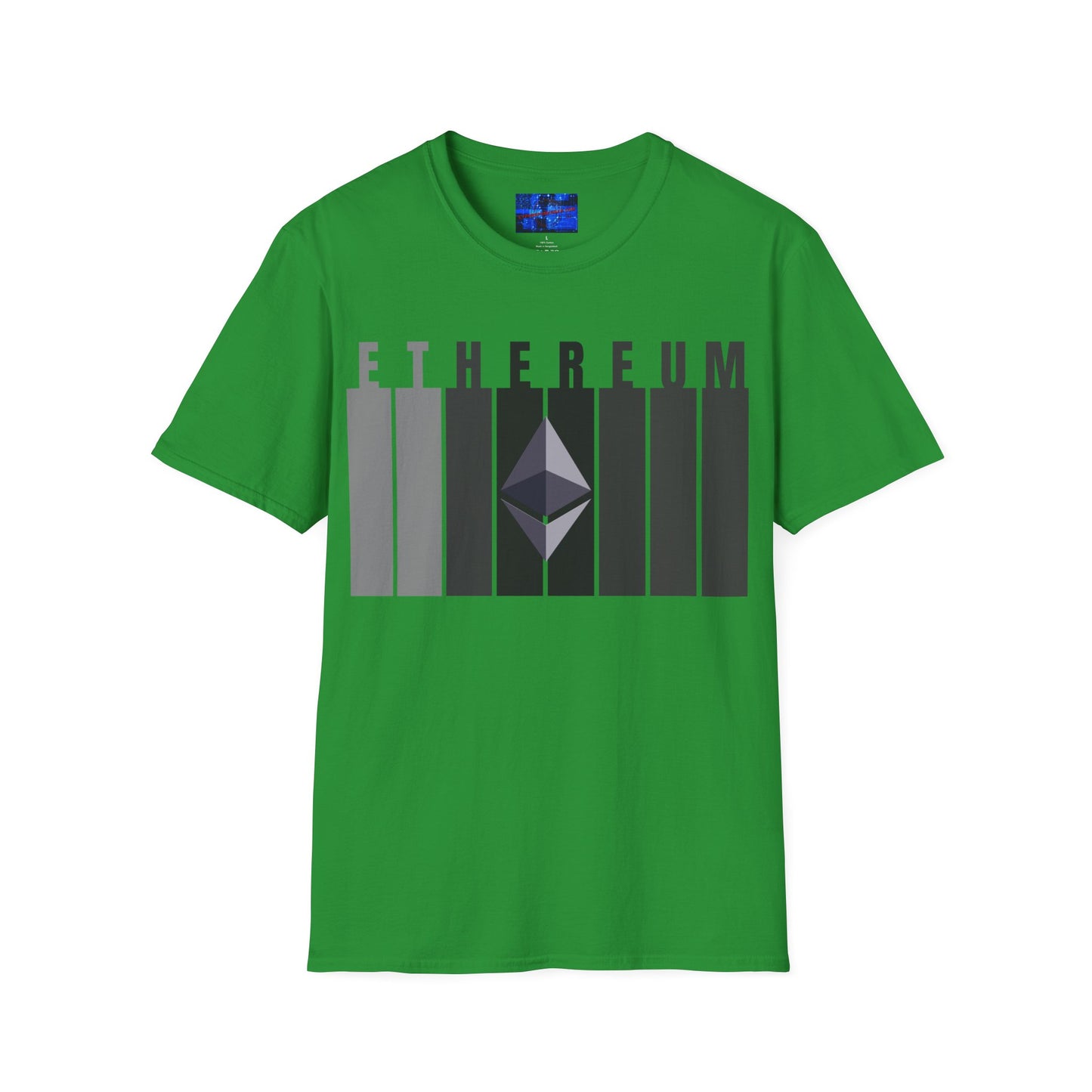 Ethereum (ETH) Dark colors Unisex T-Shirt by cypherpunkgear.com