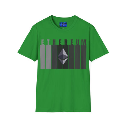 Ethereum (ETH) Dark colors Unisex T-Shirt by cypherpunkgear.com