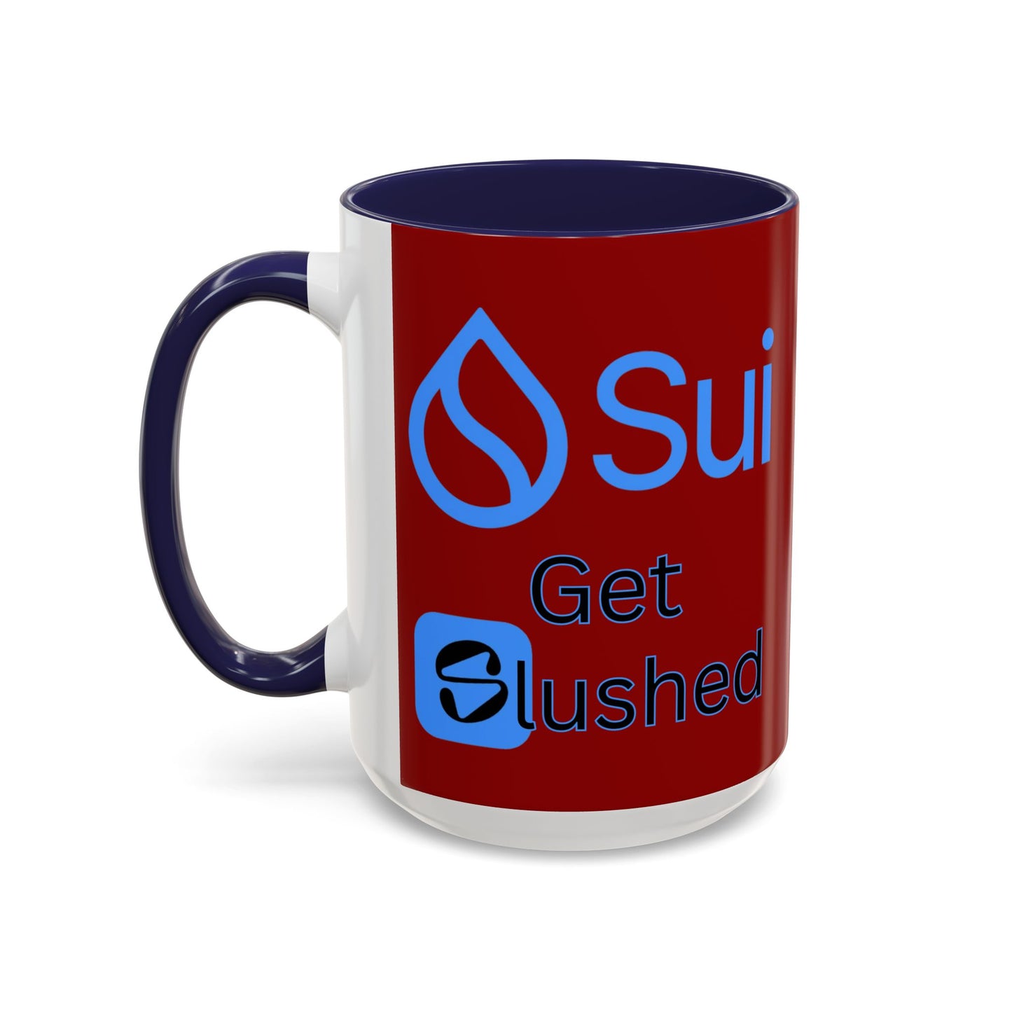 Sui: Get Slushed Red Accent Mug by cypherpunkgear.com