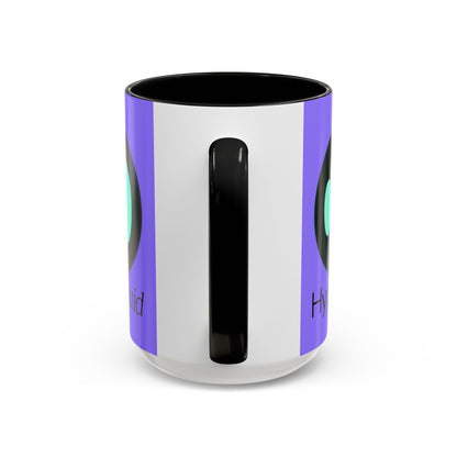 Hyperliquid Black font Light Purple Accent Mug by cypherpunkgear.com