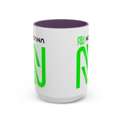 Nosana (NOS) Accent Mug by cypherpunkgear.com