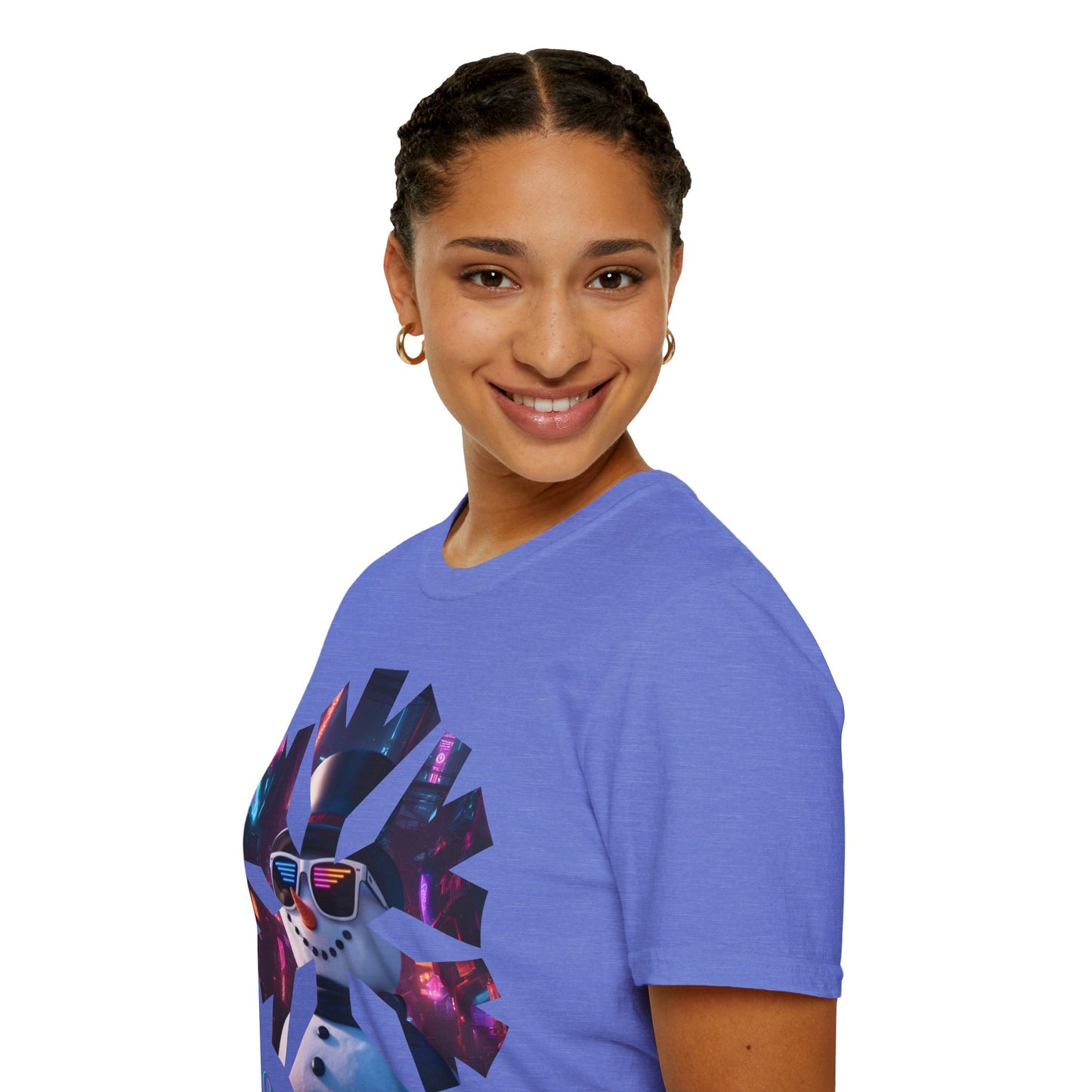 Snowpunk Light colors Unisex T-Shirt by cypherpunkgear.com