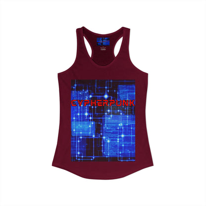 Cypherpunk Women's Racerback Tank Top by cypherpunkgear.com