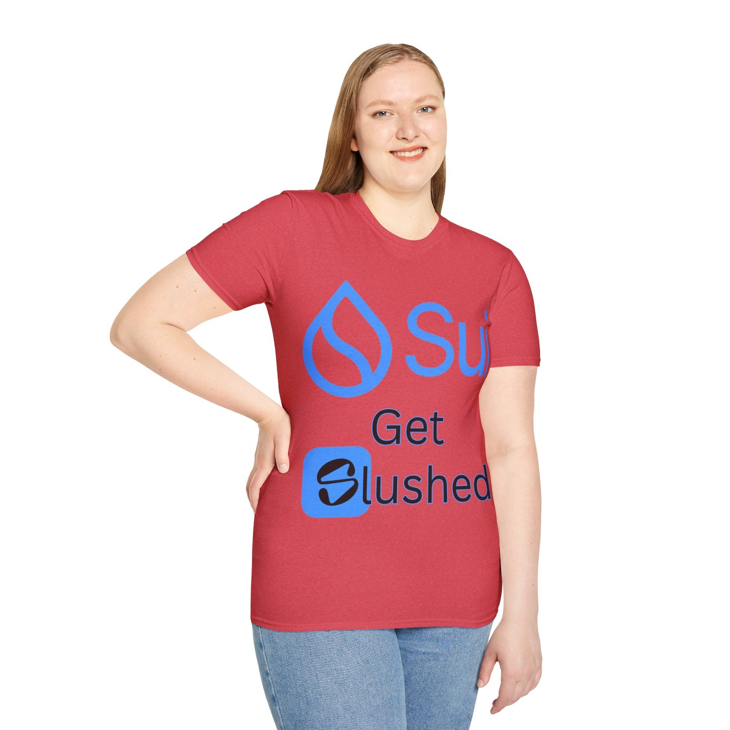 Sui: Get Slushed Light colors Unisex T-Shirt by cypherpunkgear.com
