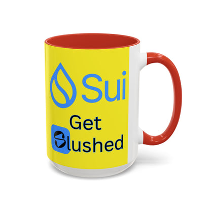 Sui: Get Slushed Yellow Accent Mug by cypherpunkgear.com