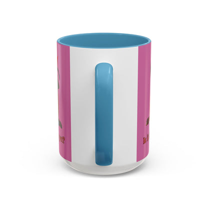 Is it Samhain yet? Pink Accent Mug by CreepyCrafts.boo