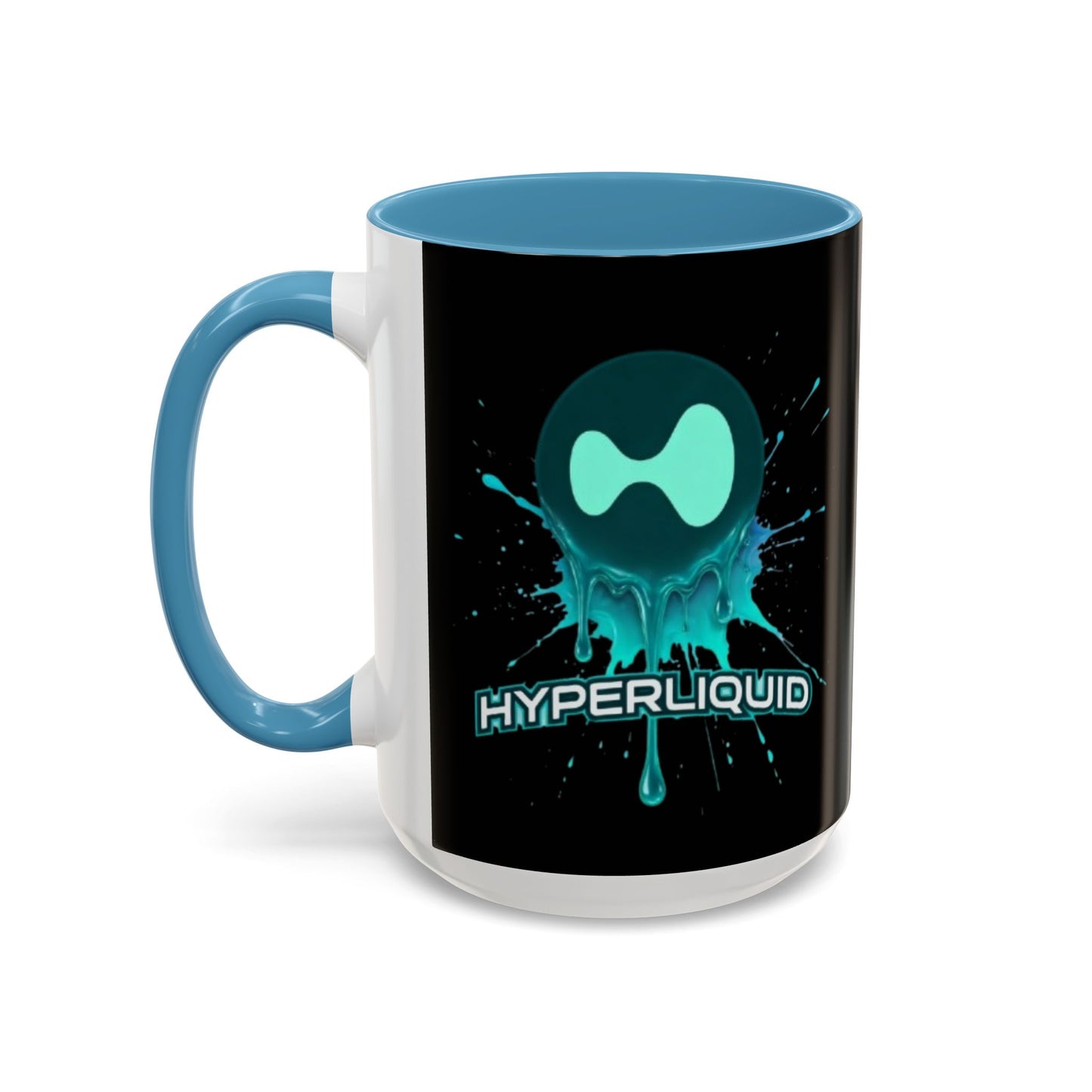 HYPE Drip Black Accent Mug by cypherpunkgear.com