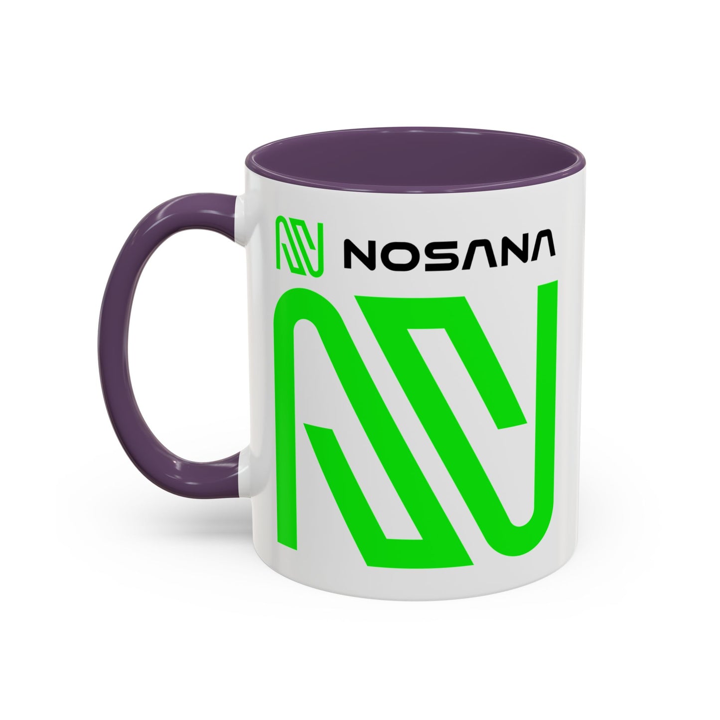 Nosana (NOS) Accent Mug by cypherpunkgear.com