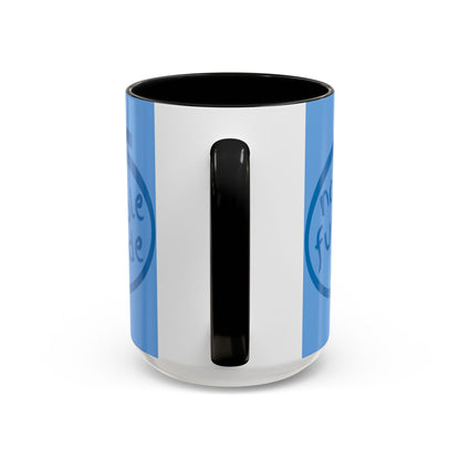 Non-Fungible Inside Light Blue Accent Mug by cypherpunkgear.com