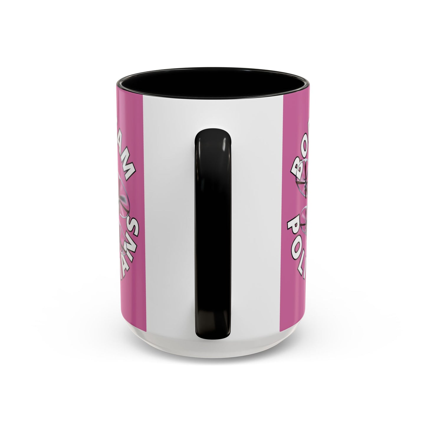 Bodycam the Politicians Drone Pink Accent Mug by cypherpunkgear.com