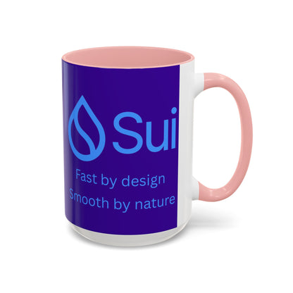 SUI Purple Accent Mug by cypherpunkgear.com