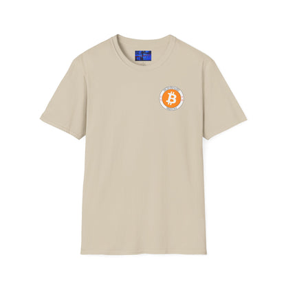 Bitcoin de 2 caras: ¡Libertad descentralizada de cypherpunkgear! Camiseta unisex de estilo suave