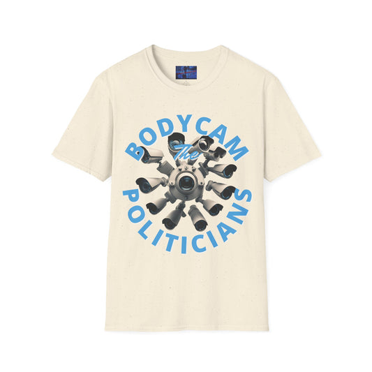 BodyCamThePoliticians de cypherpunkgear! Camiseta unisex de estilo suave