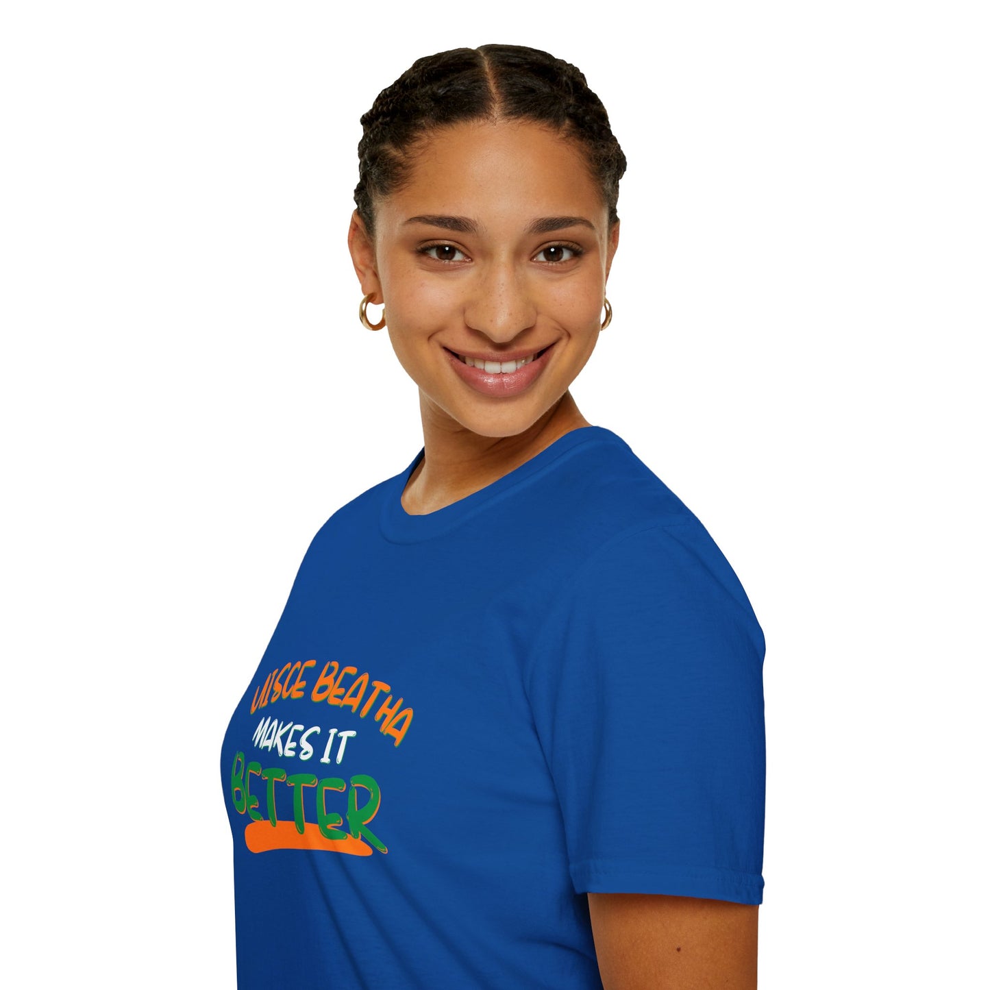 Uisce Beatha makes it better OWGfont DKcolors Unisex T-Shirt by cypherpunkgear.com
