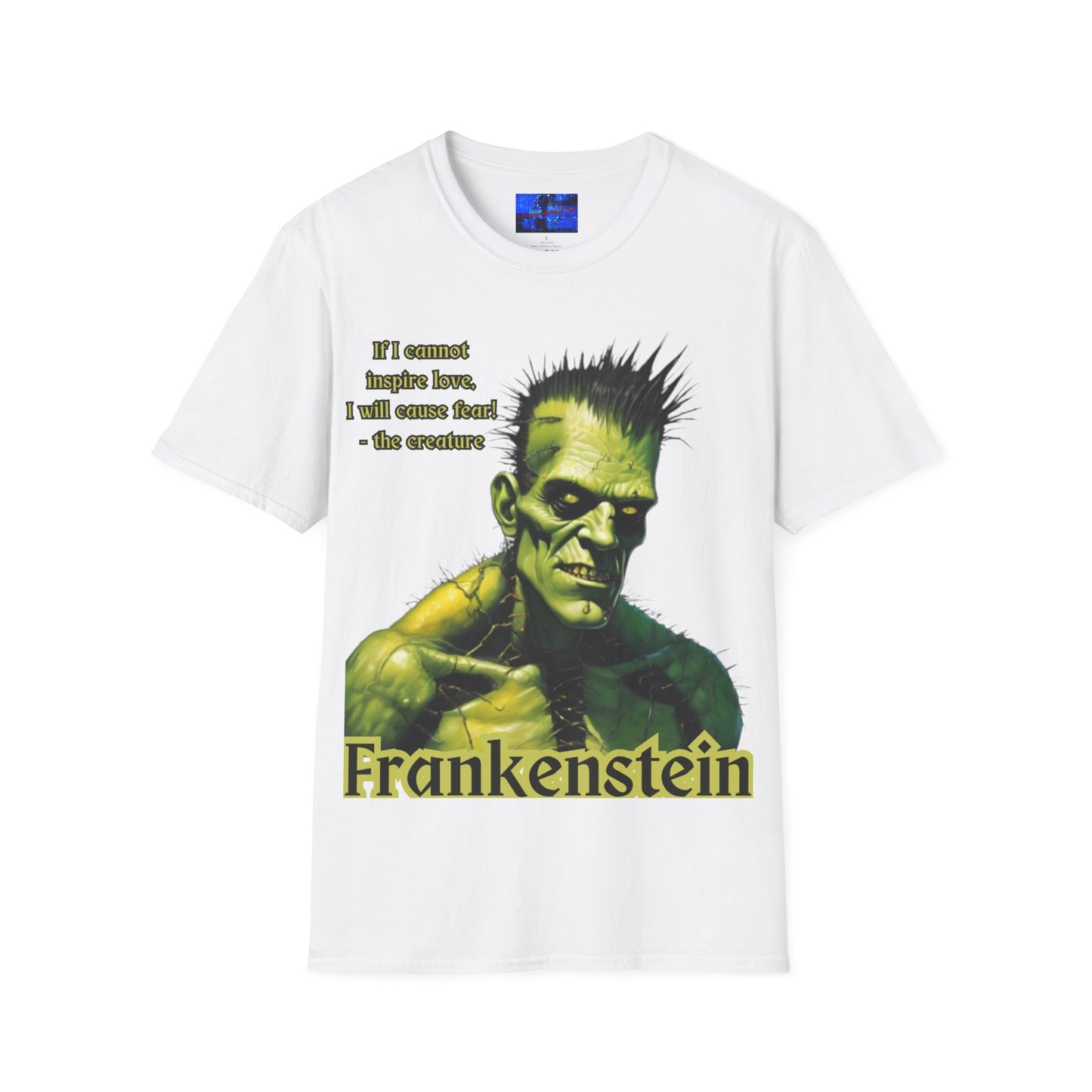 Frankenstein's Creature LTcolors Unisex T-Shirt by cypherpunkgear