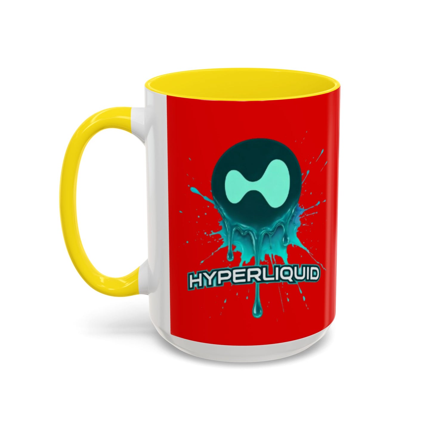 HYPE Drip Red Accent Mug by cypherpunkgear.com