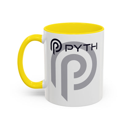 Pyth (PYTH) Accent Mug by cypherpunkgear.com