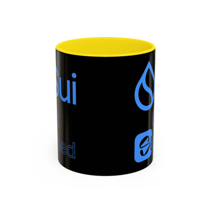 Sui: Get Slushed Black Accent Mug by cypherpunkgear.com