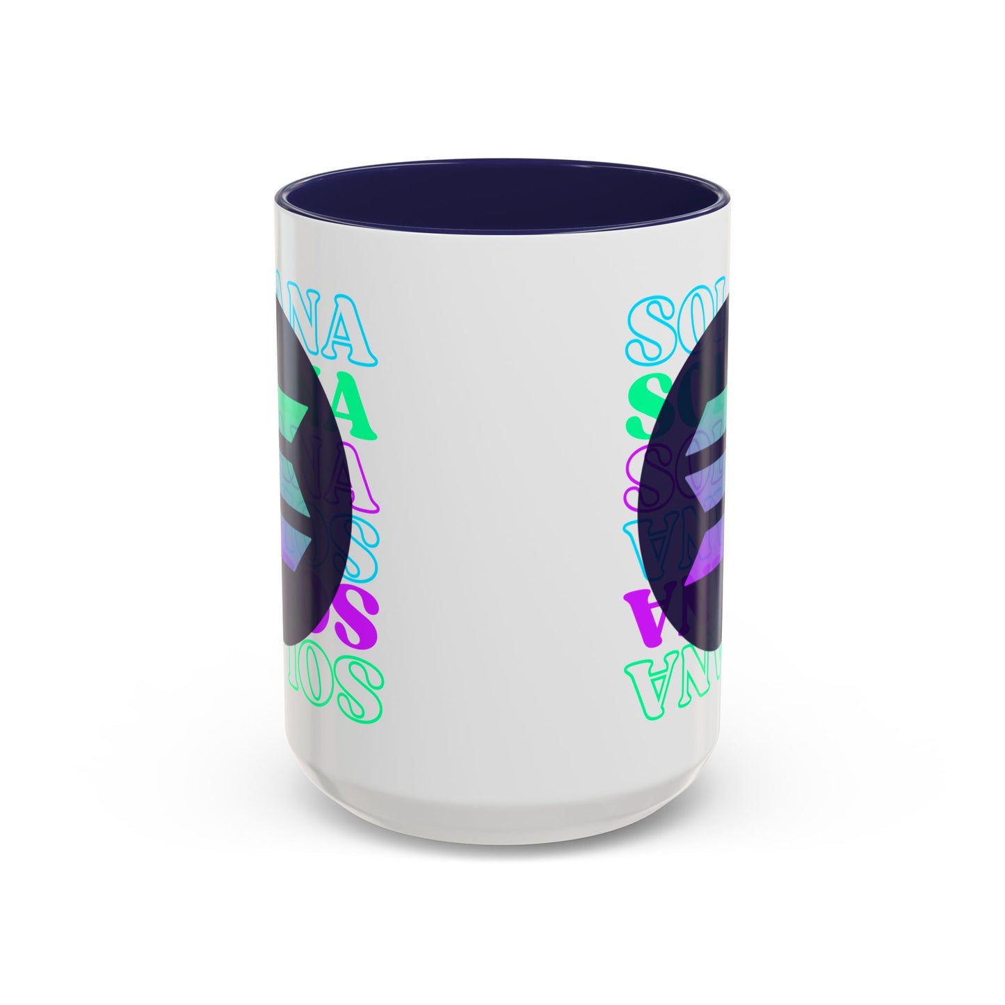 Solana, Solana, Solana (SOL) Accent Mug by cypherpunkgear.com