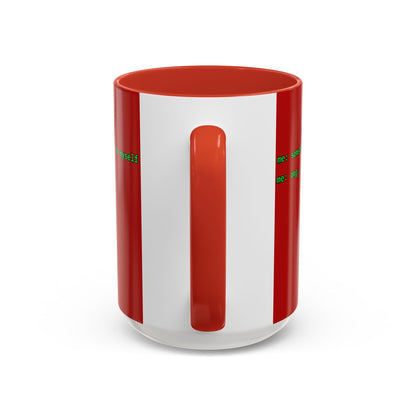 Sometimes I talk to myself - me: omg...same Red Accent Mug by cypherpunkgear.com