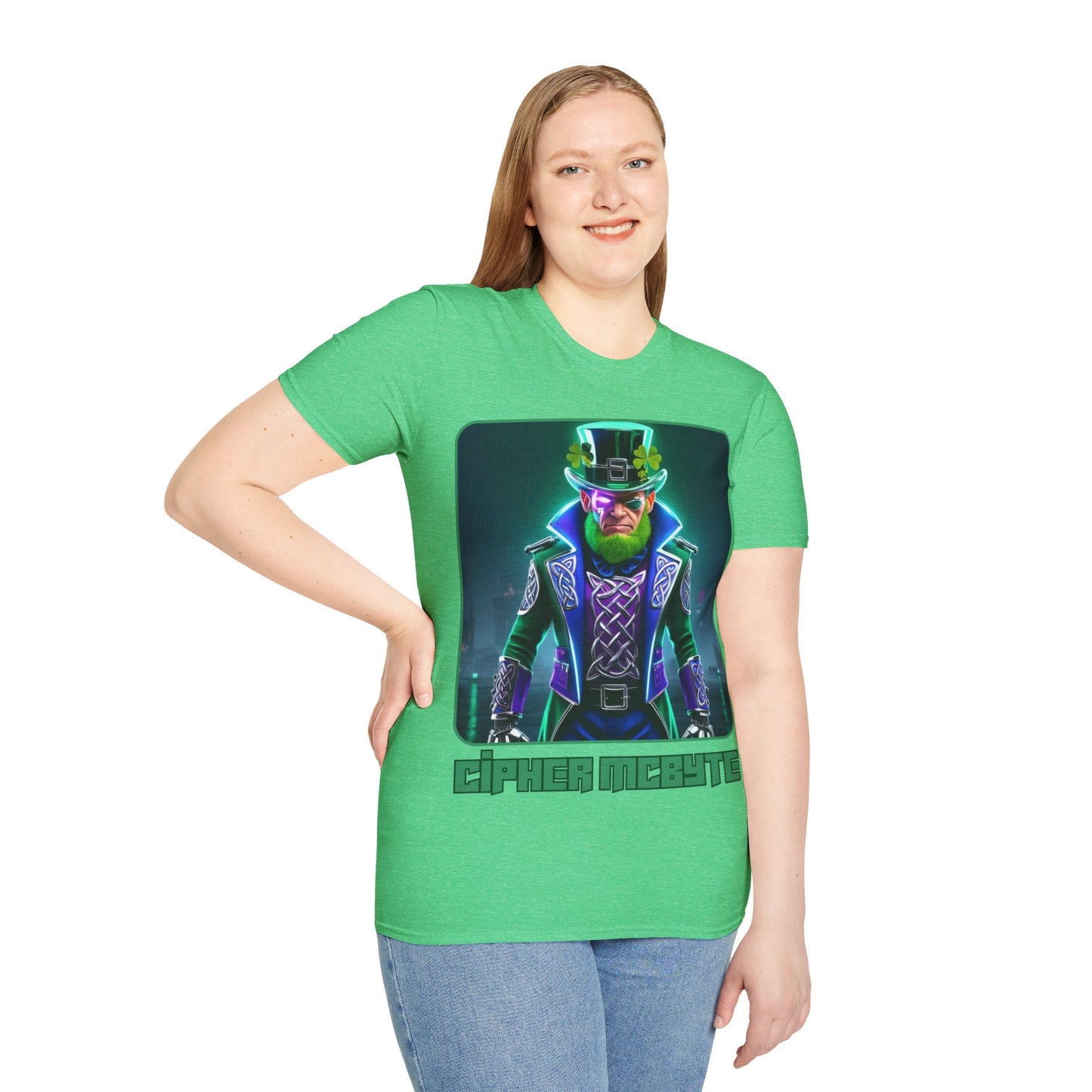 Cipher McByte Dark colors Unisex T-Shirt by cypherpunkgear.com