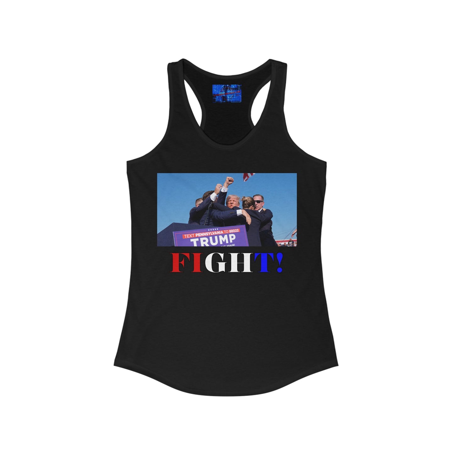 Fight! Women's Racerback Tank Top by cypherpunkgear