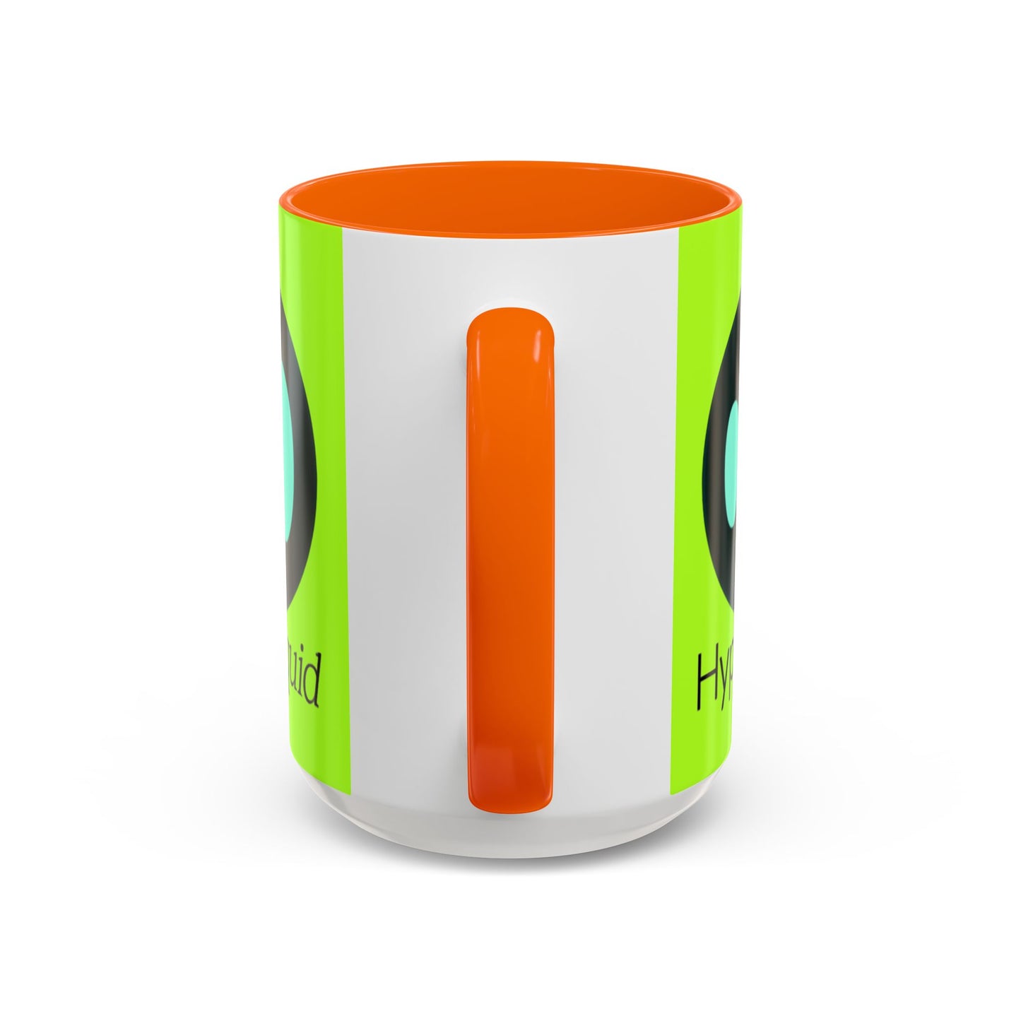 Hyperliquid Black font Green Accent Mug by cypherpunkgear.com
