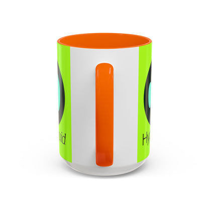 Hyperliquid Black font Green Accent Mug by cypherpunkgear.com