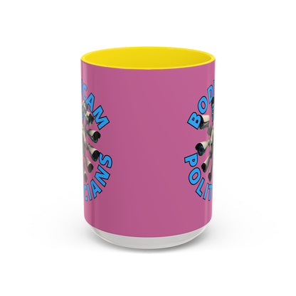 Bodycam the Politicians Cameras Pink Accent Mug by cypherpunkgear.com