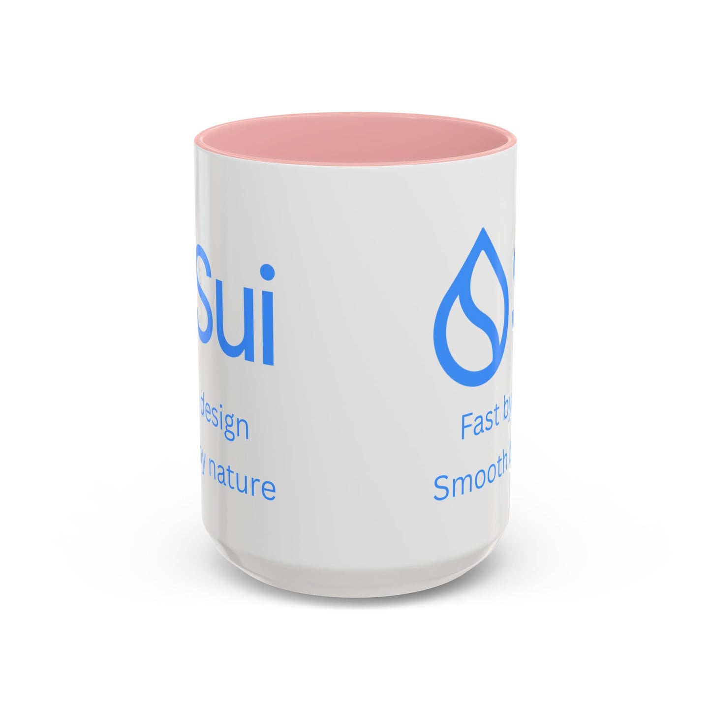 SUI White Accent Mug by cypherpunkgear.com