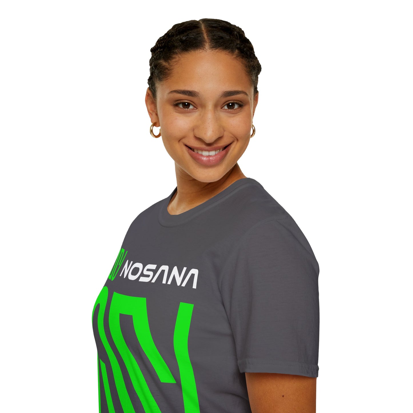 Nosana (NOS) Dark colors Unisex T-Shirt by cypherpunkgear.com