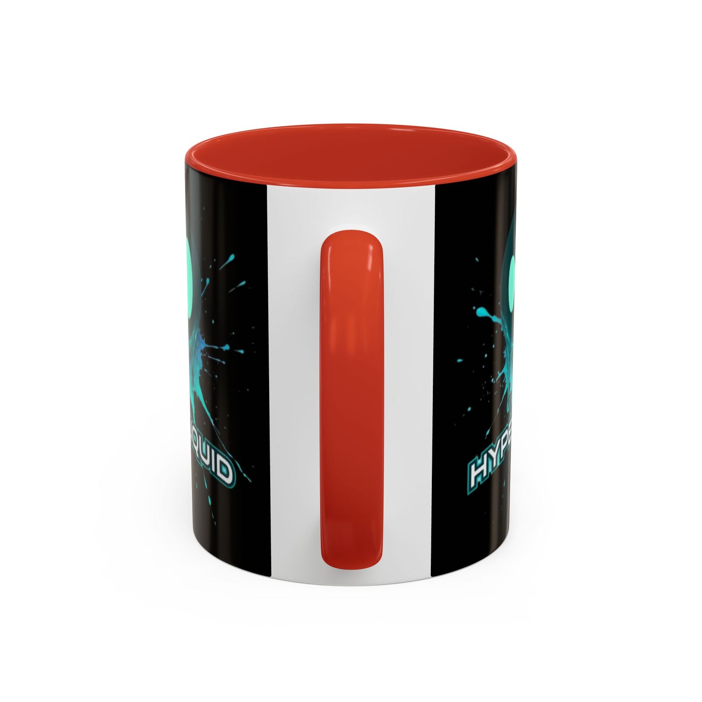 HYPE Drip Black Accent Mug by cypherpunkgear.com