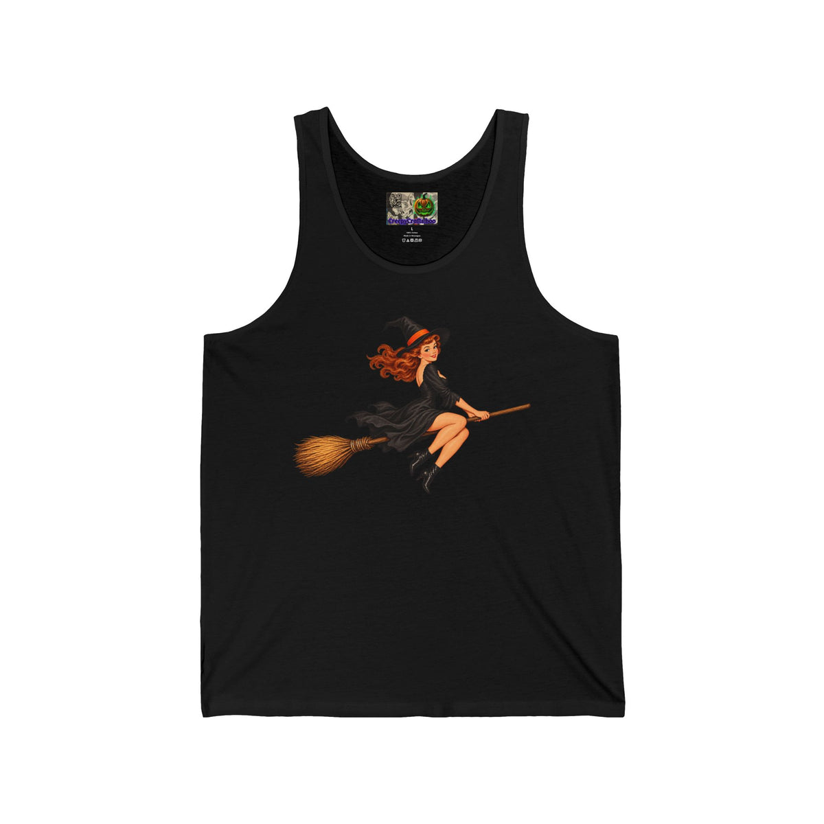 Hazel Hex Unisex Jersey Tank Top by CreepyCrafts.boo