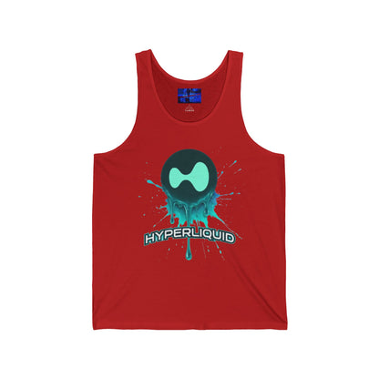 HYPE Drip Unisex Jersey Tank Top by cypherpunkgear.com
