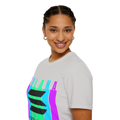 Solana (SOL) Freedom LTcolors Unisex T-Shirt by cypherpunkgear