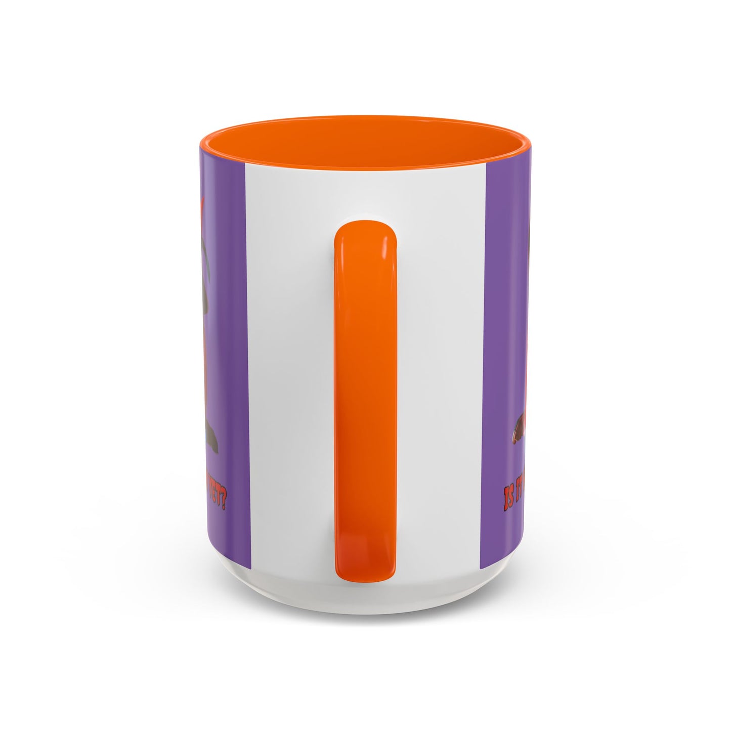 Is it Halloween yet? Light Purple Accent Mug by CreepyCrafts.boo