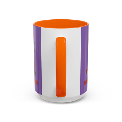 Is it Halloween yet? Light Purple Accent Mug by CreepyCrafts.boo